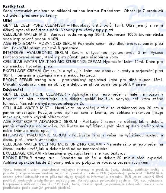 Esthederm Lehce na cesty komplexní péče set - popis