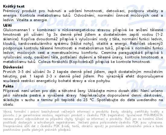 MoVit Mega Detox Slim 60 kapslí - popis