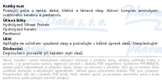 Clinical Keratin vlasový sprej 100 ml - popis