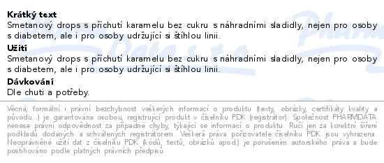 Vivil CremeLife Karamel bez cukru 90 g - popis