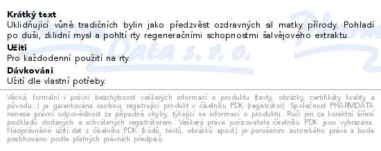 Jelení lůj CARE regenerační levandule a šalvěj - popis