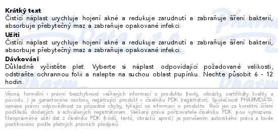 Cosrx Fit čistící pleťová náplast 24ks - popis