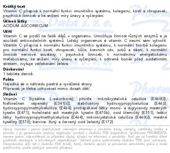 Celaskon Imunita Trio 1000 mg 30 tablet Zentiva - popis