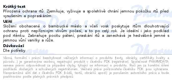 Weleda Tyčinka na rty EVERON 4.8g - popis