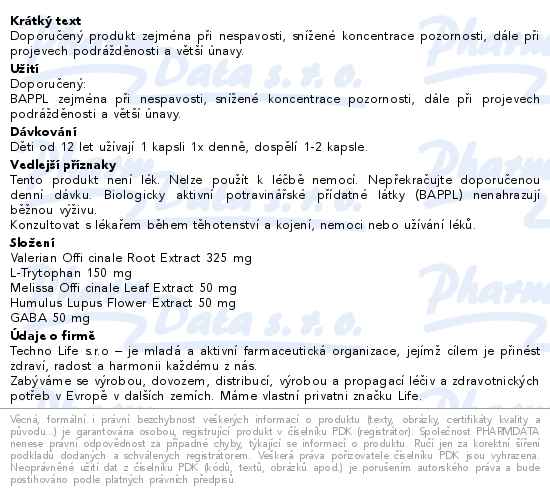 Calmepam 30 kapslí Healthy Life - popis