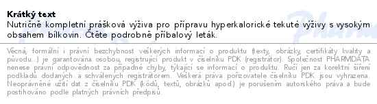 Nutrego Complete Powder příchuť neutral 20x79g - popis