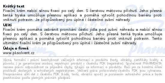 Blend-a-dent Ultimate fixační krém 40g - popis