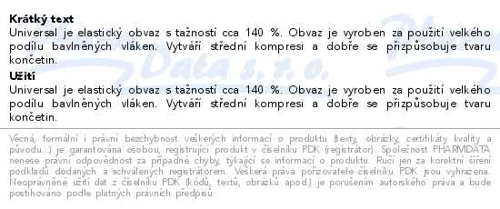 Obvaz elastický nesterilní 6cmx5m Steriwund - popis