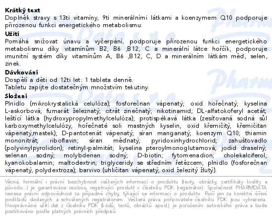 Supradyn CO Q10 Energy 90 tablet II - popis