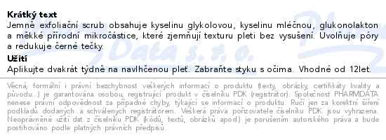 Eucerin DermoPure CLINICAL čisticí scrub 100ml - popis