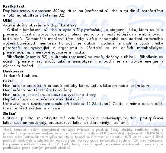 Citicolix 30 tablet - popis