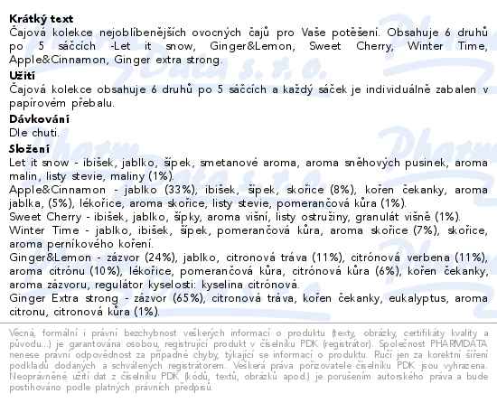 Teekanne Let it snow collection 6x5sáčků - popis