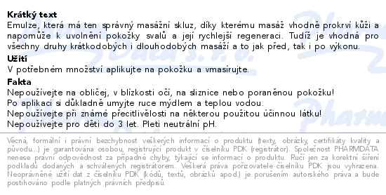 Emspoma Sport Univerzální emulze 1000 ml - popis