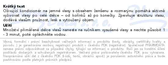 Miowell regenerační kondicionér 250ml - popis