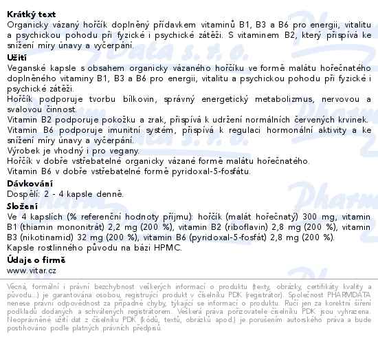 Maxi Vita Essentials Magnesium Malate 90 kapslí - popis