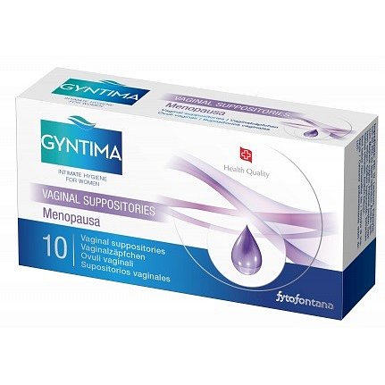 Fytofontana Gyntima Vaginál.čípky Menopausa 10ks