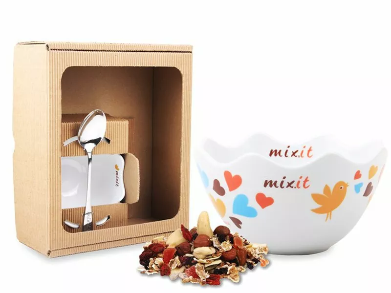 Mixit Srdíčková miska v dárkovém boxu