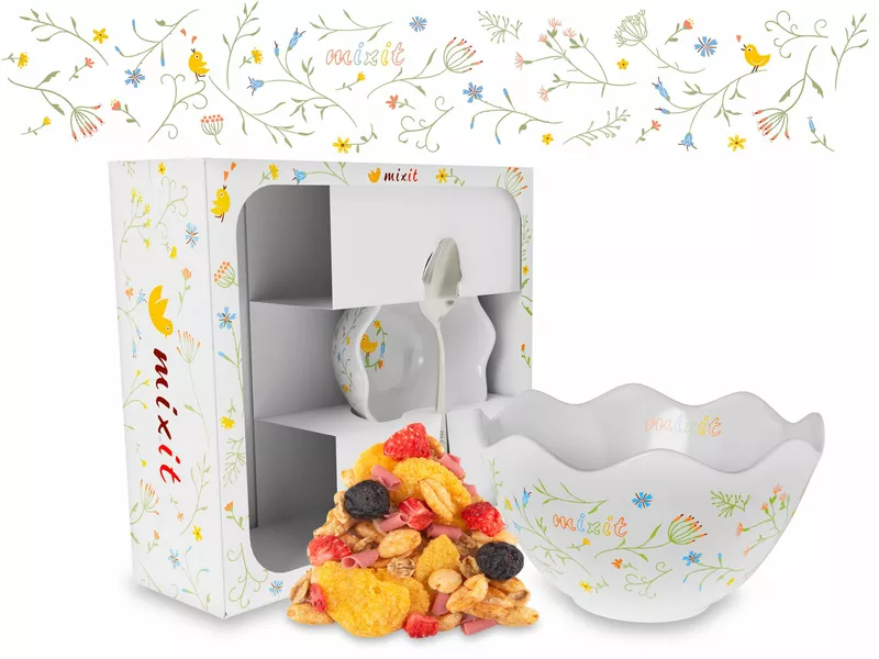 Mixit Rozkvetlá miska v dárkové krabici