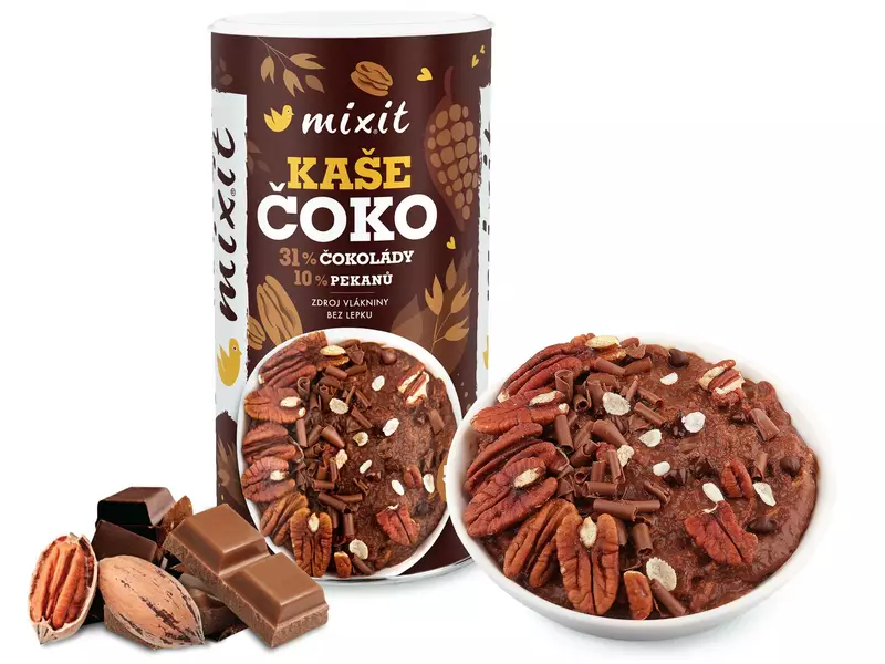 Mixit Čokoládová kaše s pekany 520 g