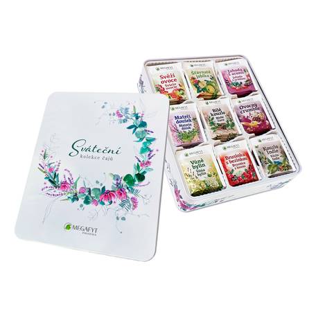 Megafyt Sváteční kolekce čajů 9x8 ks