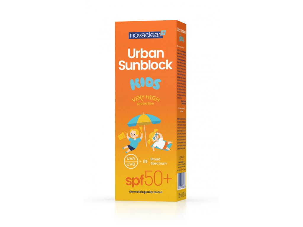 Biotter Nc Urban sunblock kids krém SPF 50+ 125 ml