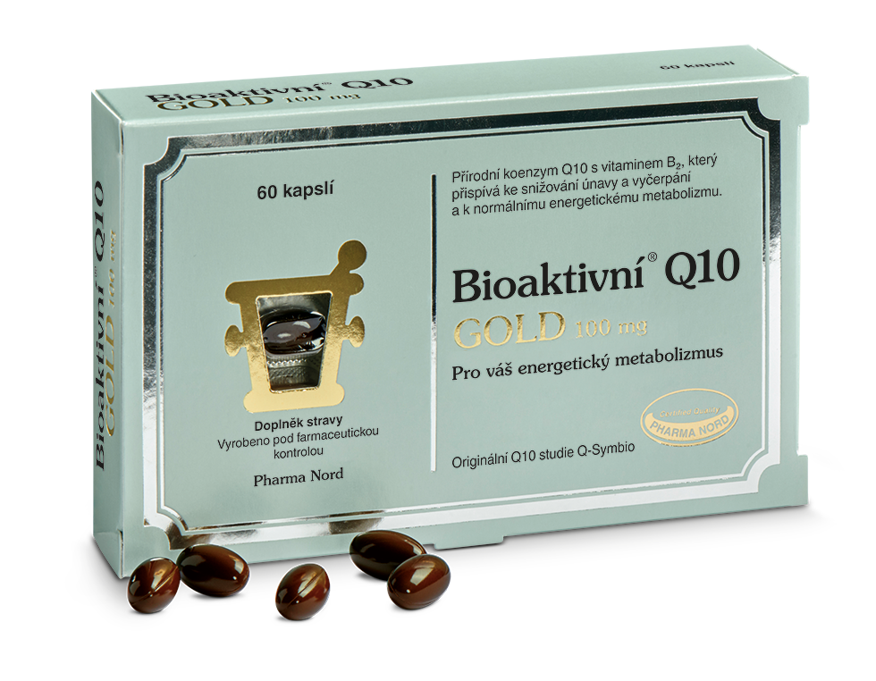 Pharma Nord Bioaktivní Q10 Gold 100mg Cps.60