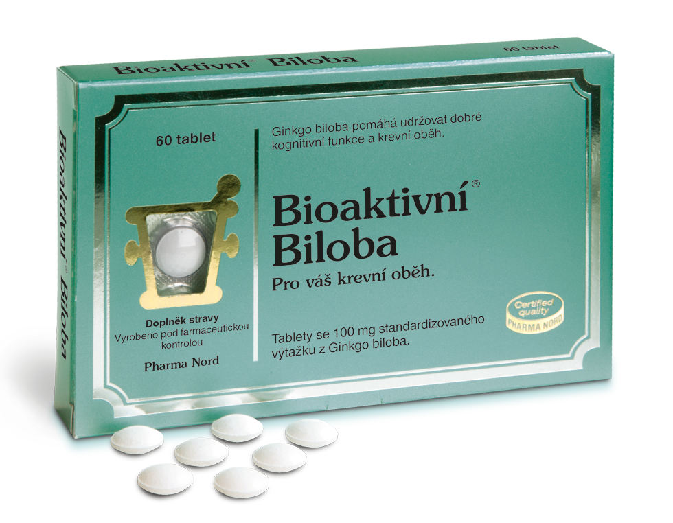 Pharma Nord Bioaktivní Biloba Tbl.60