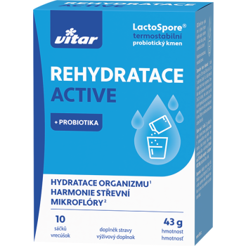 Vitar Rehydratace Active + probiotika 10 sáčků