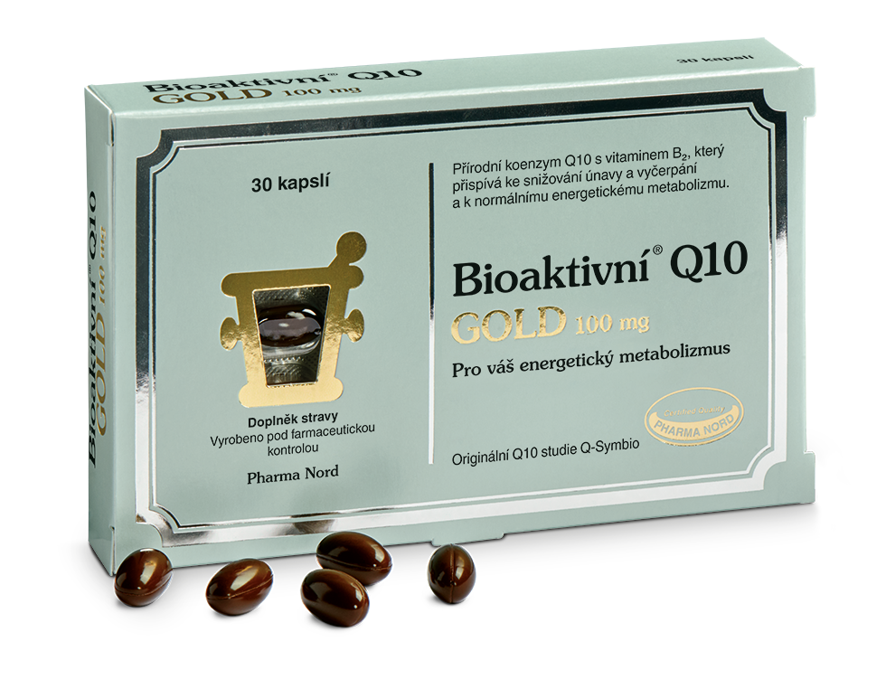 Pharma Nord Bioaktivní Q10 Gold 100mg Cps.30