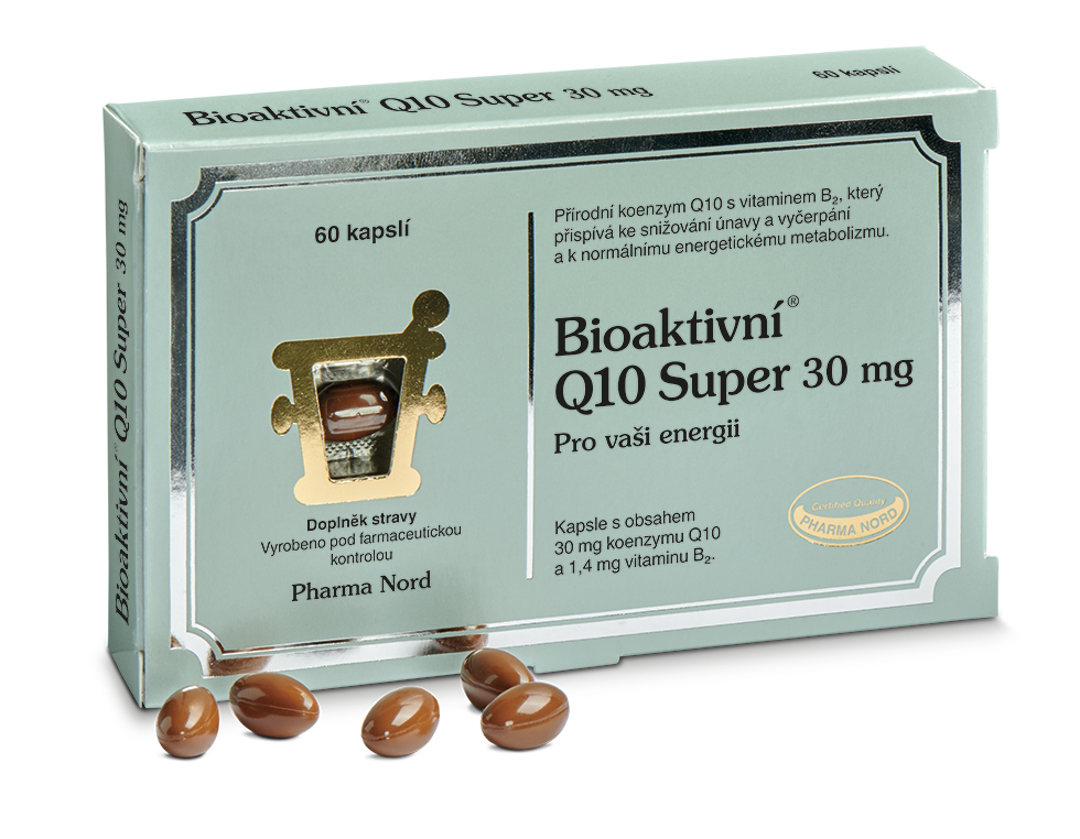 Pharma Nord Bioaktivní Q10 Super 30mg Cps.60