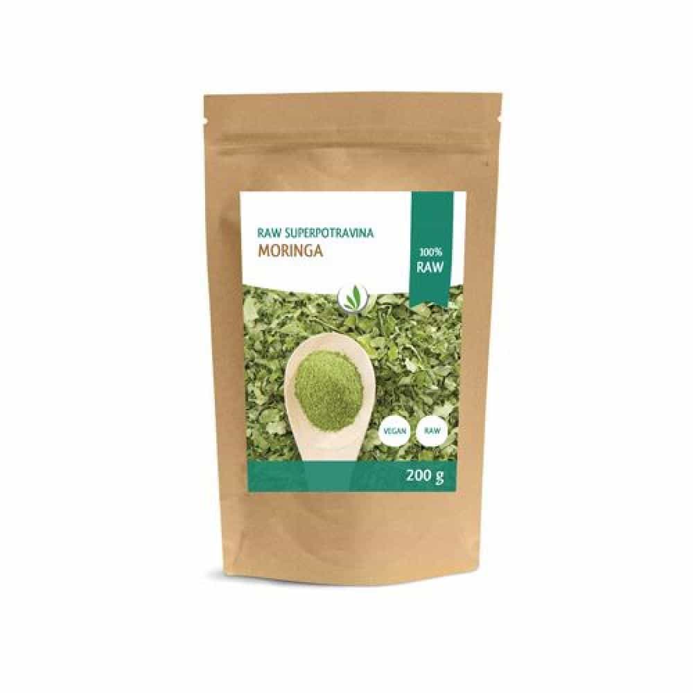 Allnature Moringa Prášek Raw 200g