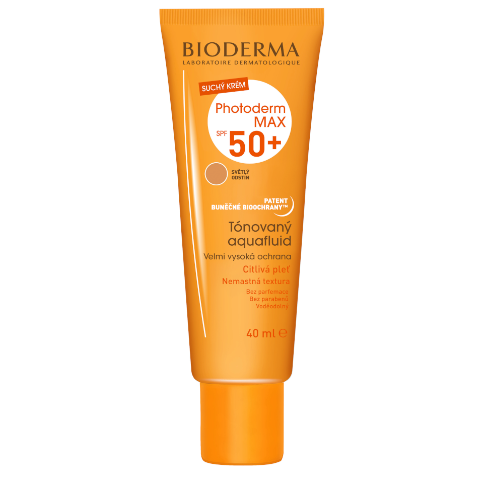 Bioderma Photoderm Max Aquafluid Spf50+ Světl.40ml
