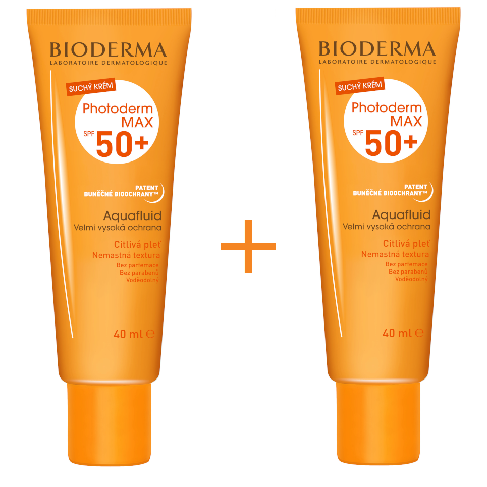 Bioderma Photoderm Max Aquafluid Spf50 40ml 1+1
