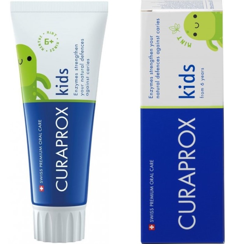 Curaprox Kids Zubní Pasta Od 6ti Let Máta 60ml