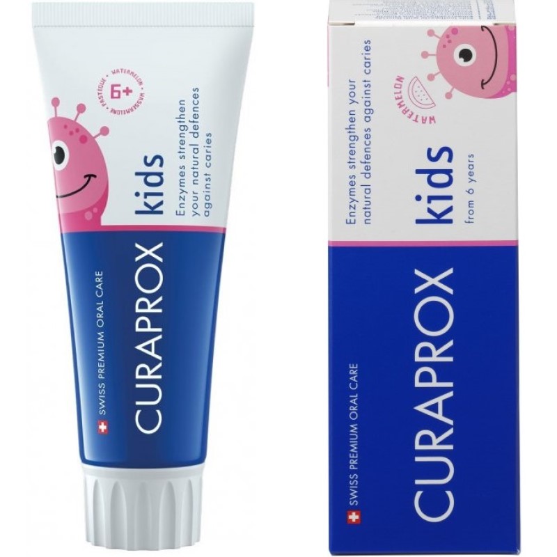 Curaprox Kids Zubní pasta Od 6-ti Let Vodný meloun 60ml