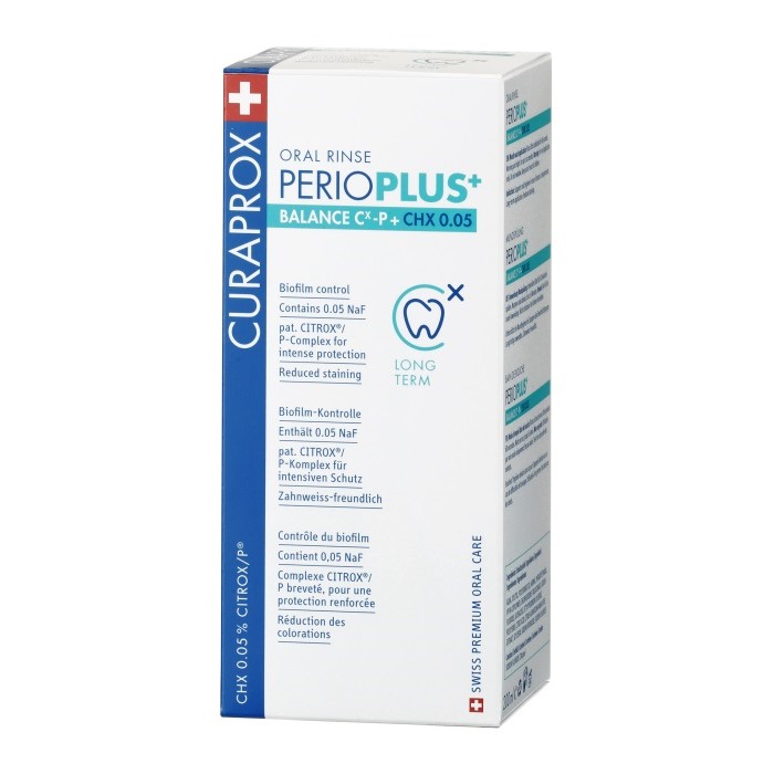 Curaprox Perio Plus+ Balance ústní Voda 200ml