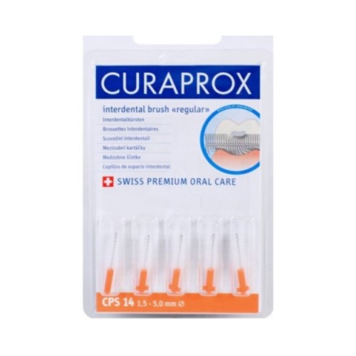 Curaprox Cps 14 Regular Mezizubní kartáčky 4ks Blister