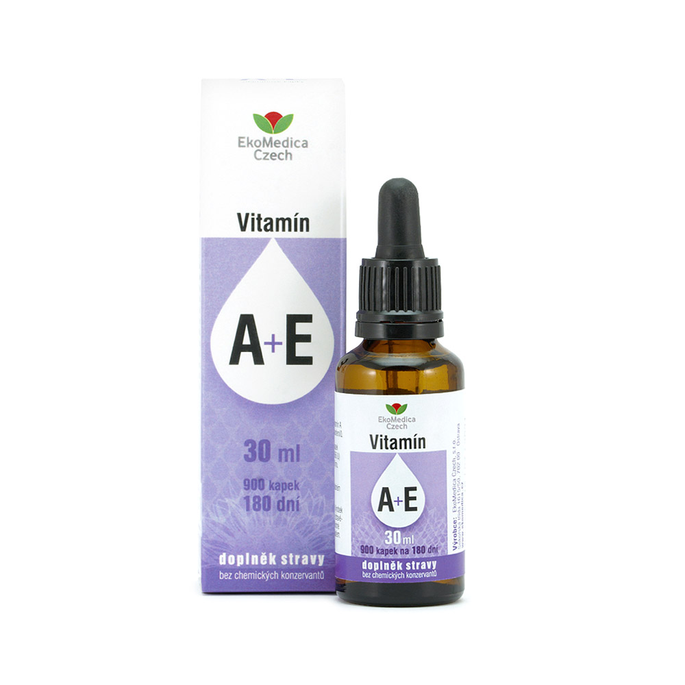 Vitamín A+E 30ml Ekomedica