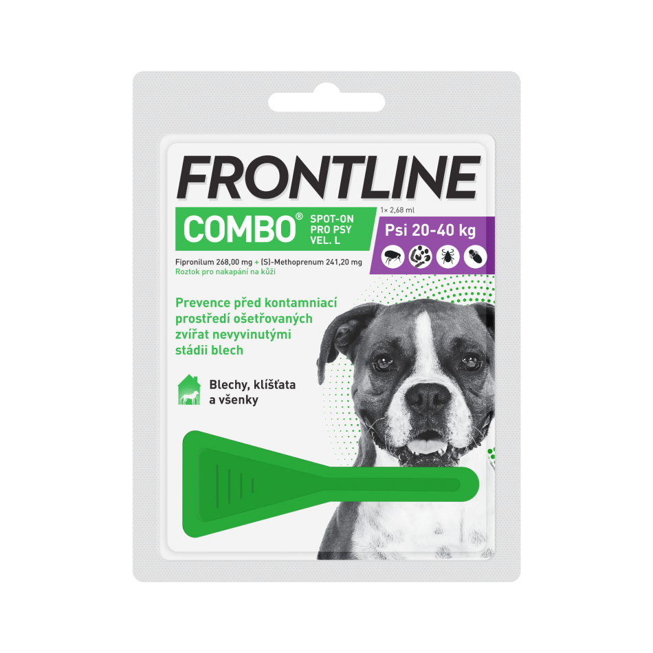 Frontline Combo spot-on pro psy L 2,68 ml 1 pipeta