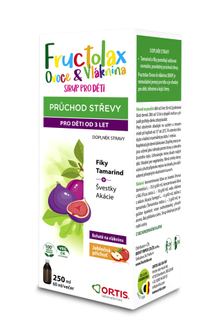 Fructolax Ovoce&vláknina Sirup Pro Děti 3+r 250ml
