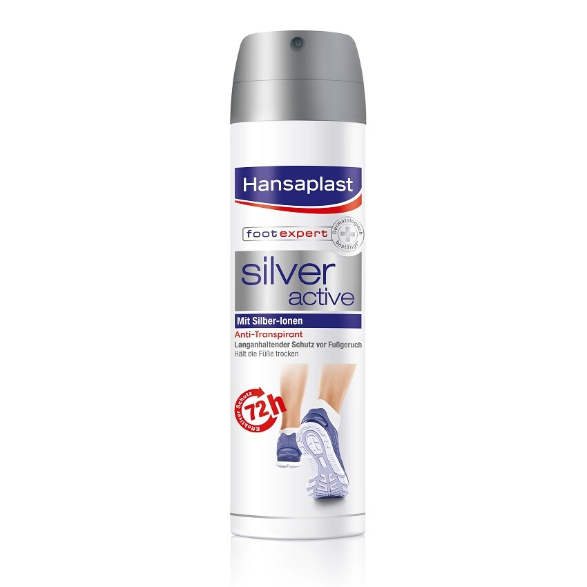 Hansaplast Silver Active sprej na nohy 150ml