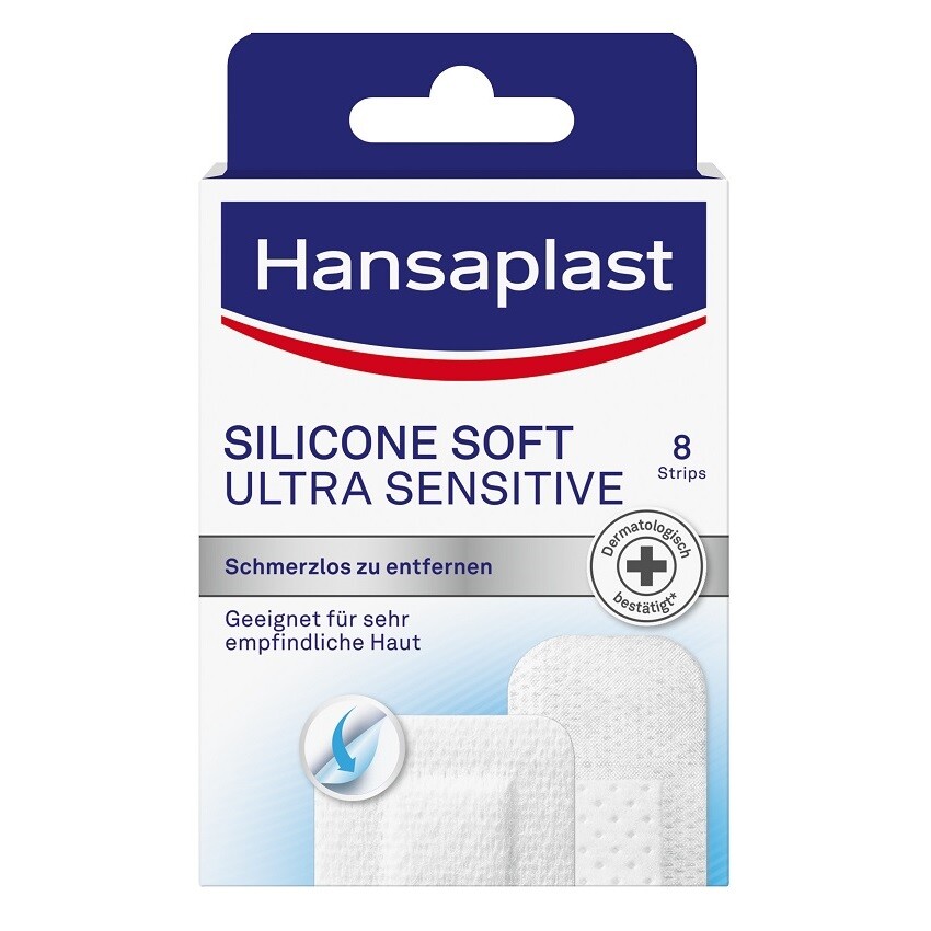 Hansaplast Ultra Sensitive náplasti 8ks