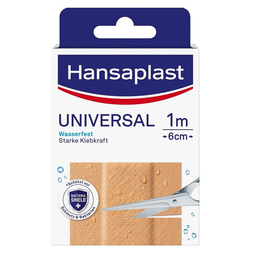 Hansaplast náplast voděodolní universal 1mx6cm
