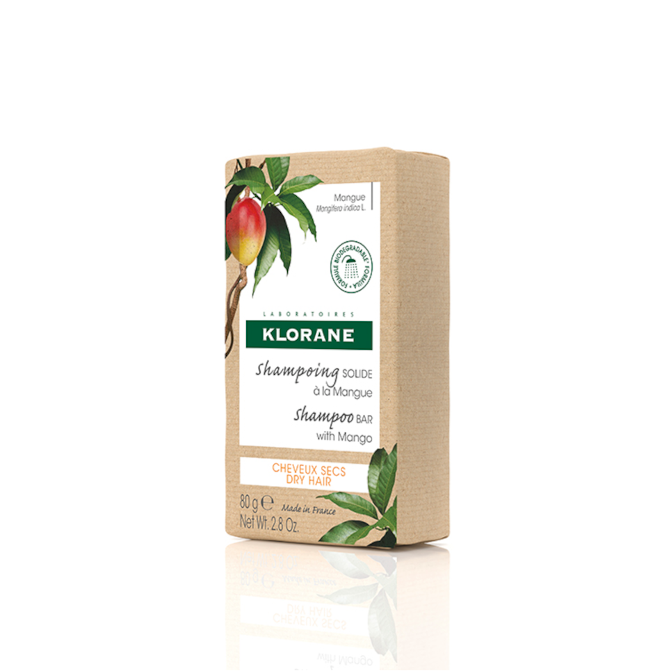 Klorane Tuhý šampon s mangem 80g