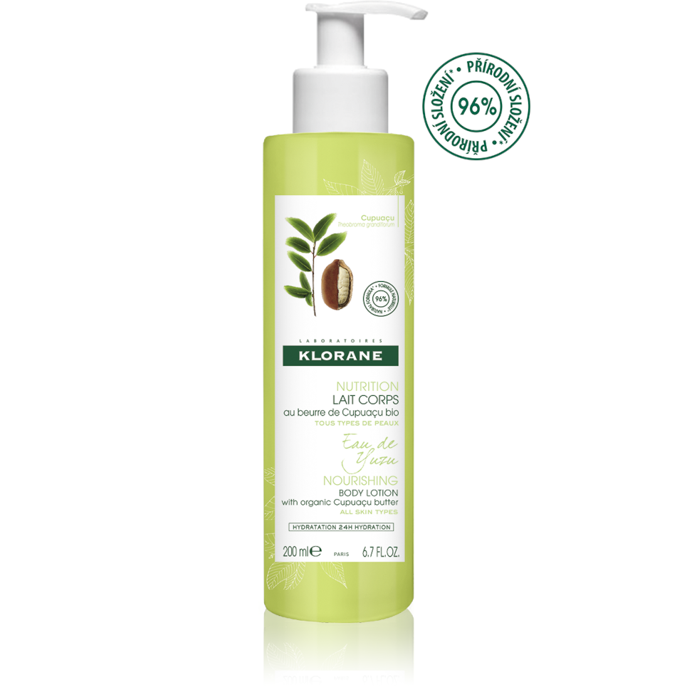 Klorane Body Care Tělové Mléko Yuzu 200ml