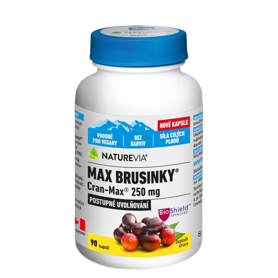Naturevia Max Brusinky Cran-max Cps.90