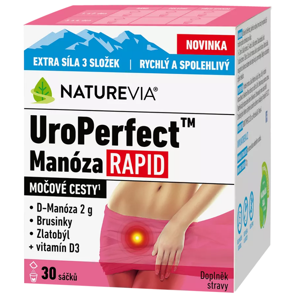 Naturevia Uroperfect Manóza Rapid 30 sáčků