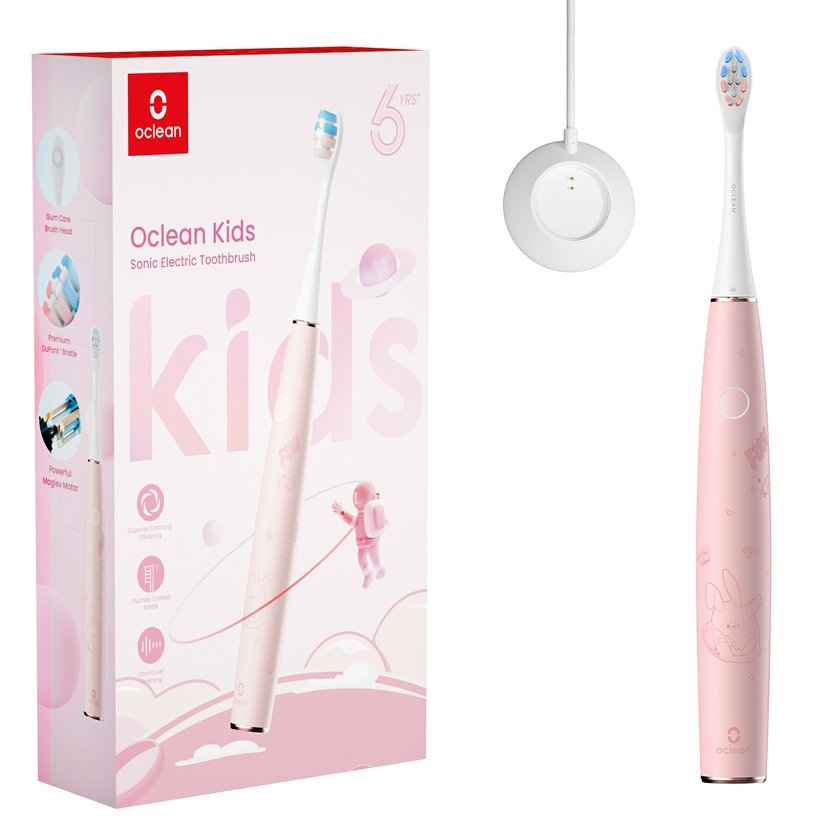 Oclean Junior dětský sonický kartáček, růžový