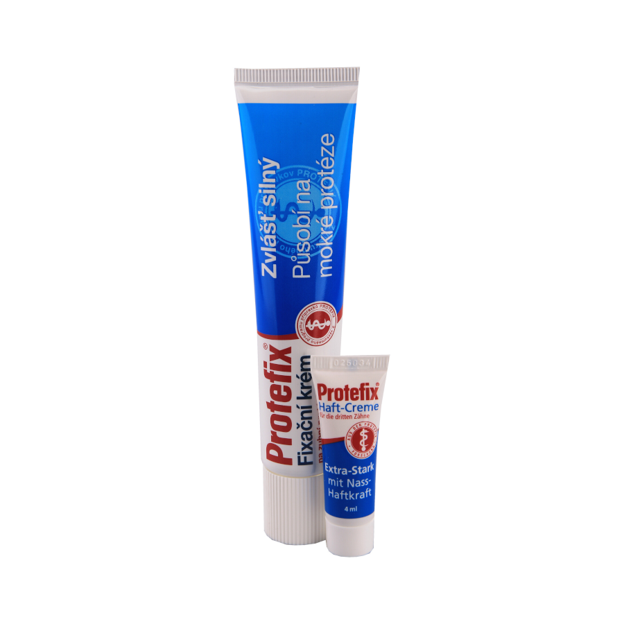 Protefix Fixační krém 47 g + 4 ml zdarma