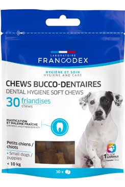 Francodex pochoutka dental pro štěňata a psy do 10kg